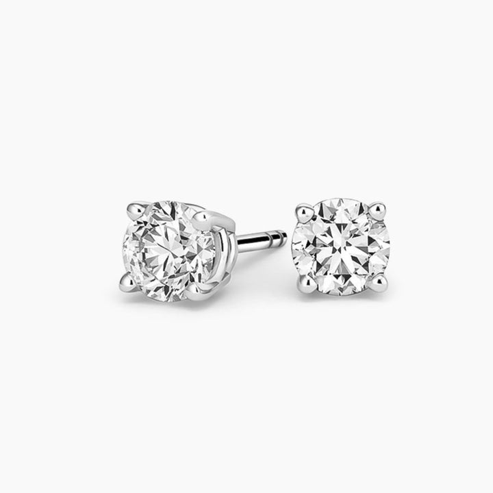 Certified Lab Grown Diamond Stud Earrings