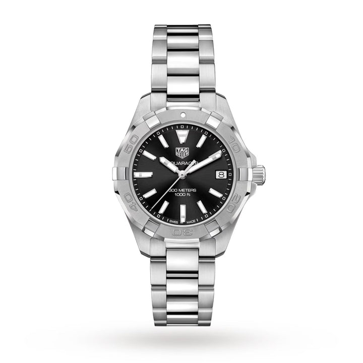 Pre-Owned TAG Heuer Aquaracer 32mm Quartz — Black Dial | WBD1310.BA0740