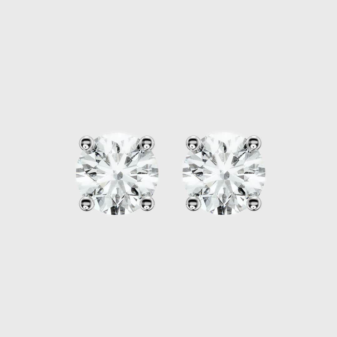 .55 ctw. Lab Grown Diamond Stud Earrings