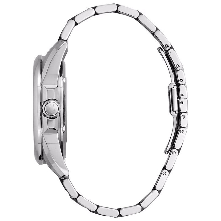 Bulova Sutton Automatic Skeleton — Silver and Blue | 96A187