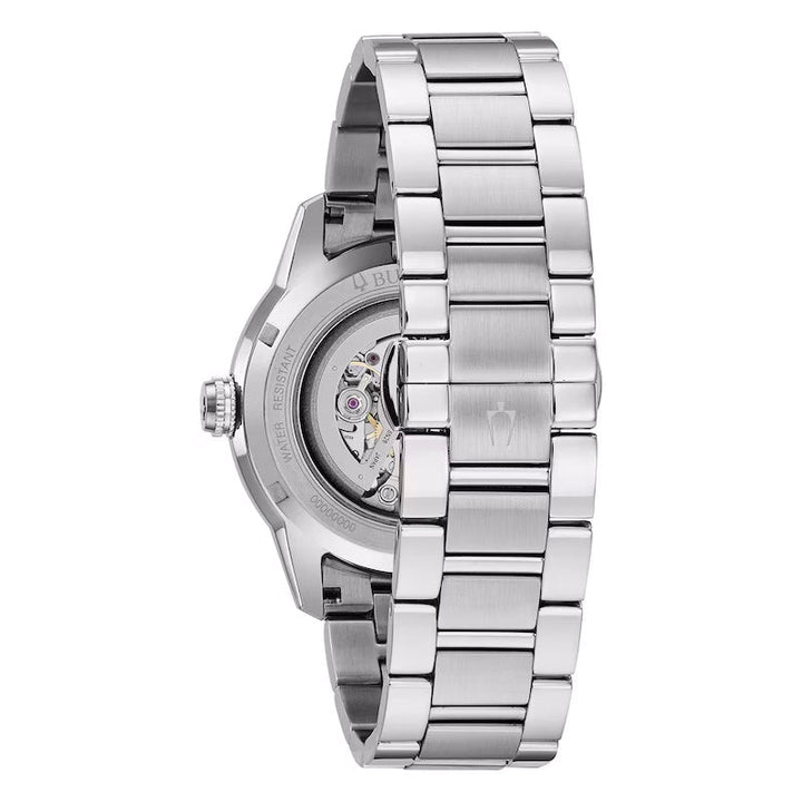 Bulova Sutton Automatic Skeleton — Grey Dial | 96A208
