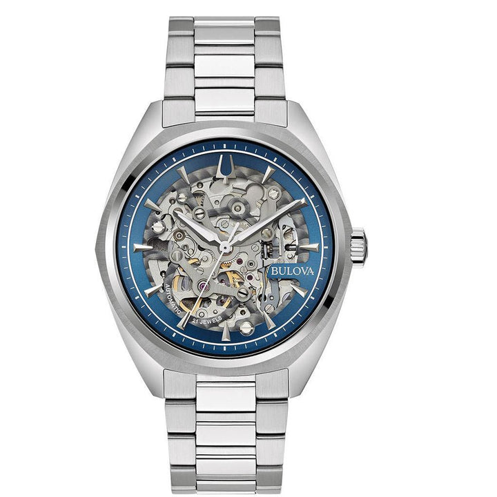 Bulova Classic Automatic — Blue Exhibition Dial | 96A292