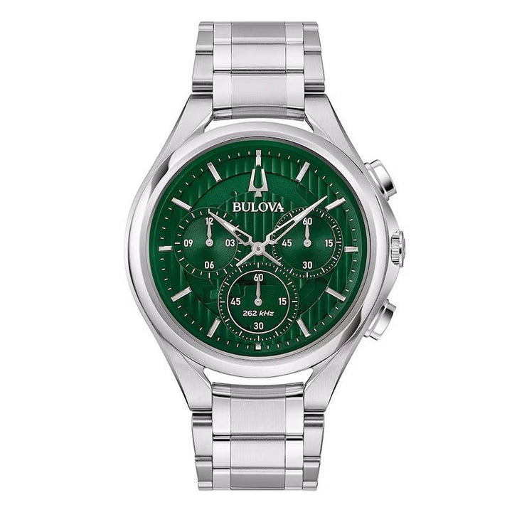 Bulova CURV High Precision Chronograph — Green | 96A297