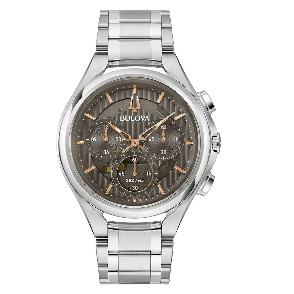 Bulova CURV Precision Chronograph — Grey Dial | 96A298
