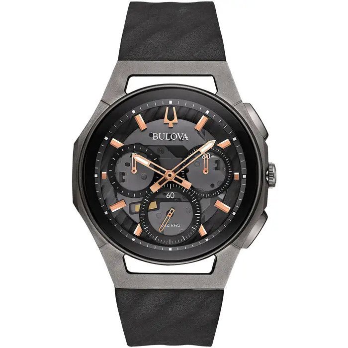 Bulova CURV Chronograph — Grey Exhibition Dial | 98A162