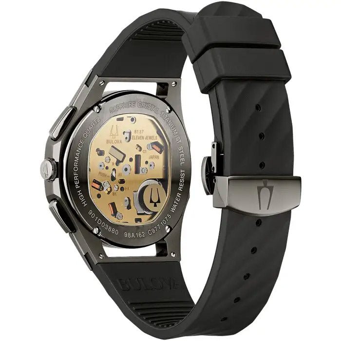 Bulova CURV Chronograph — Grey Exhibition Dial | 98A162