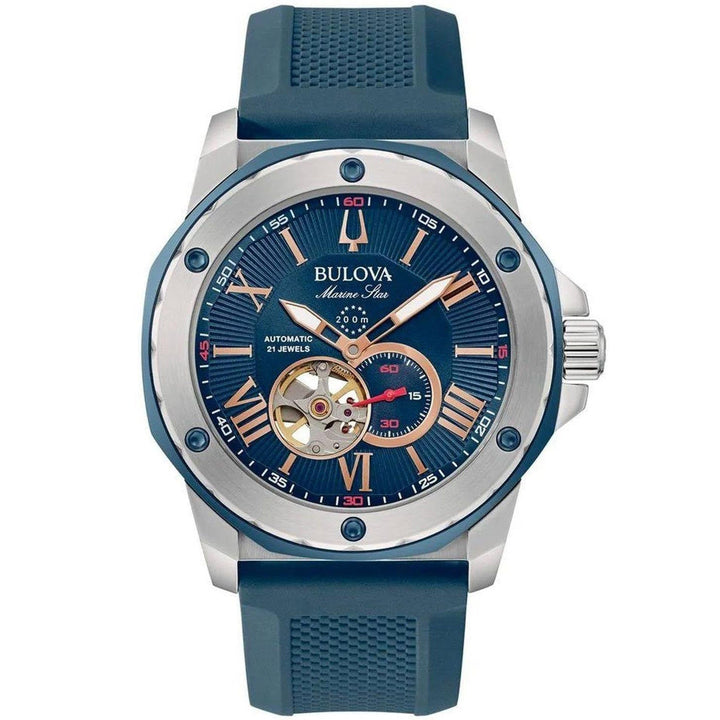 Bulova Marine Star Automatic — Blue Dial | 98A282