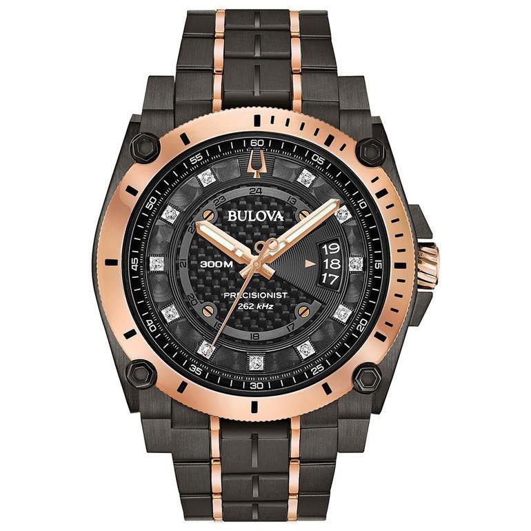 Bulova Icon Precisionist — Black Diamond Dial | 98D149
