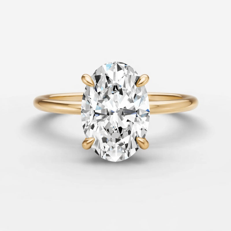 Solitaire Ring - Oval