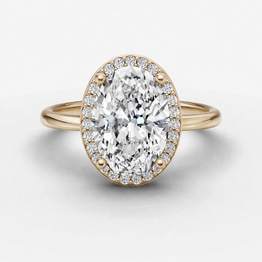 Halo Ring - Oval