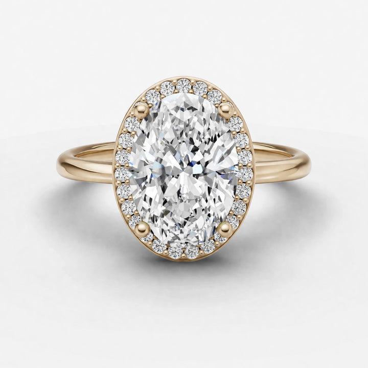 Halo Ring - Oval