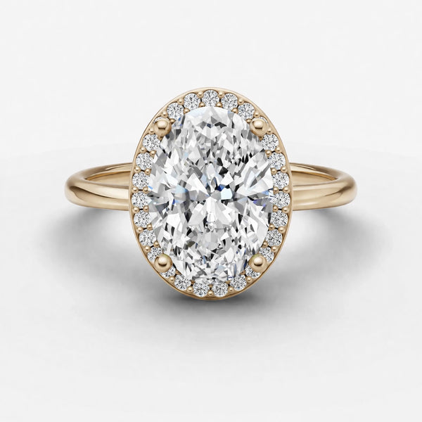 Halo Ring - Oval