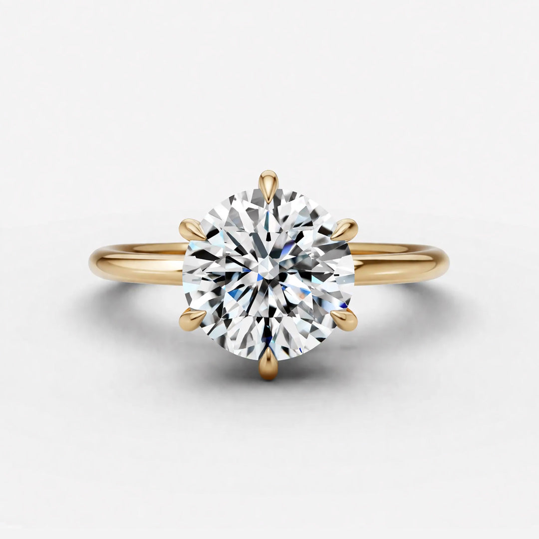 Solitaire Ring - Round