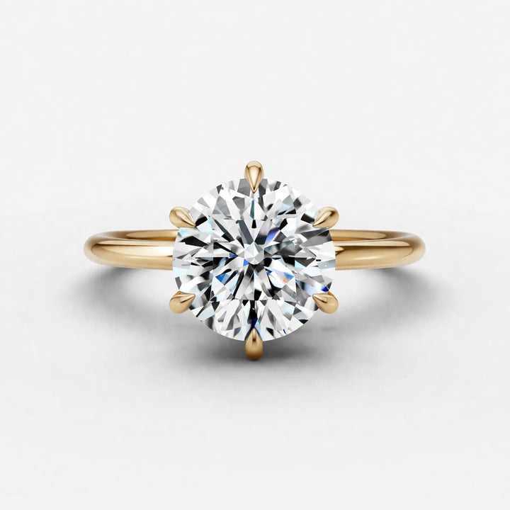 Solitaire Ring - Round
