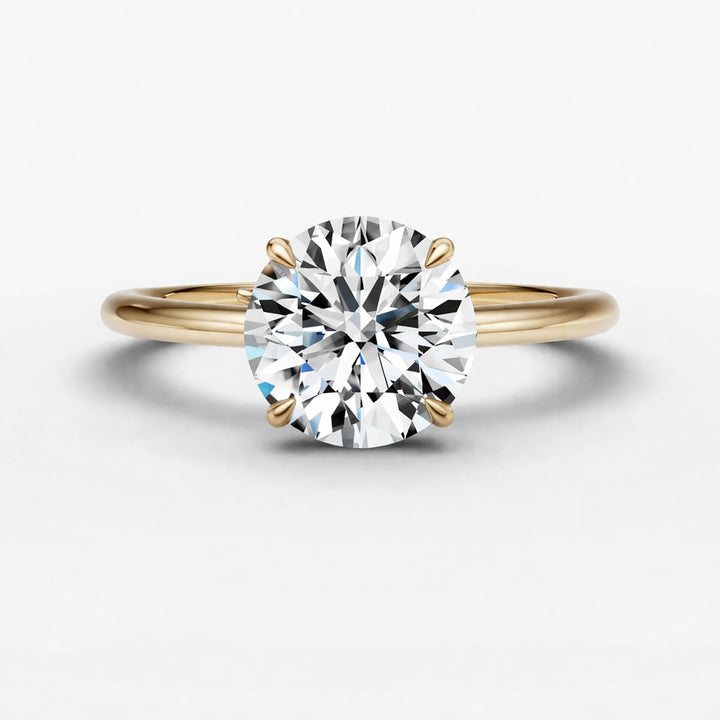 Hidden Halo Ring - Round
