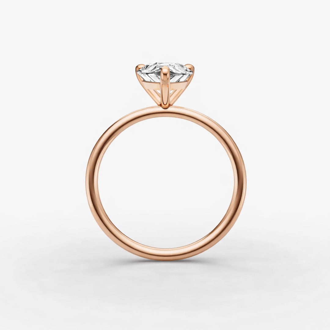 Solitaire Ring - Pear