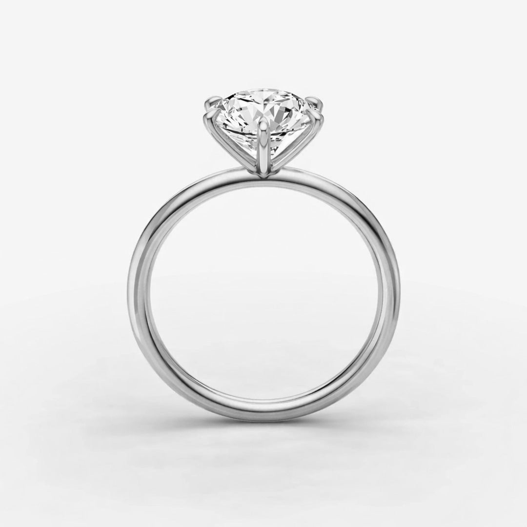 Solitaire Ring - Round