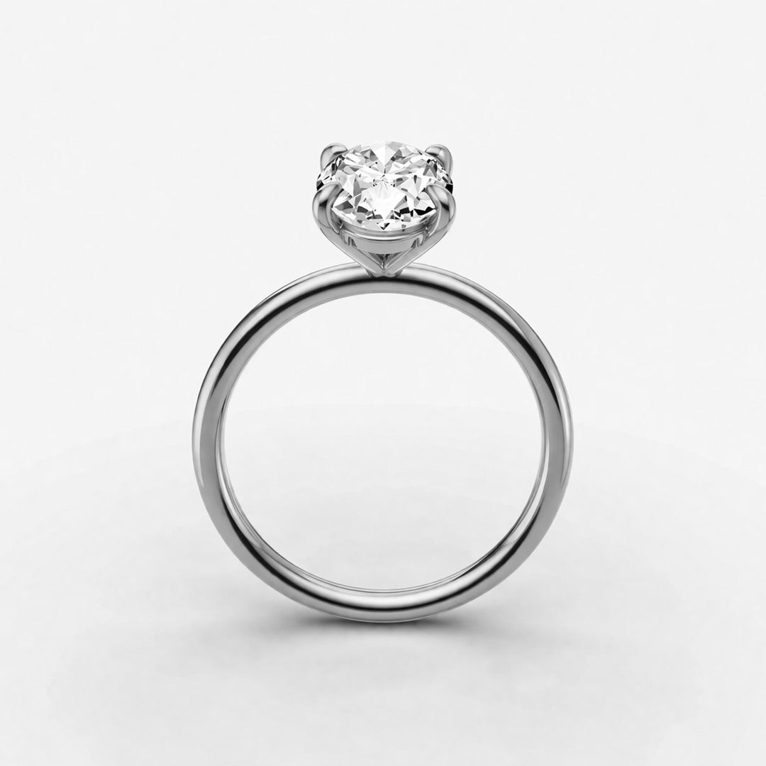 Solitaire Ring - Oval