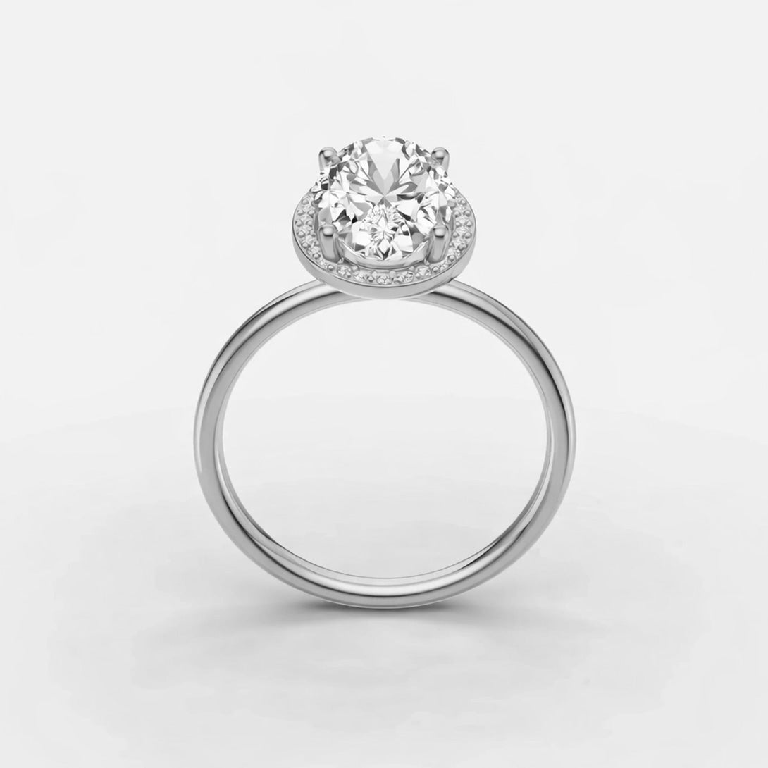Halo Ring - Oval