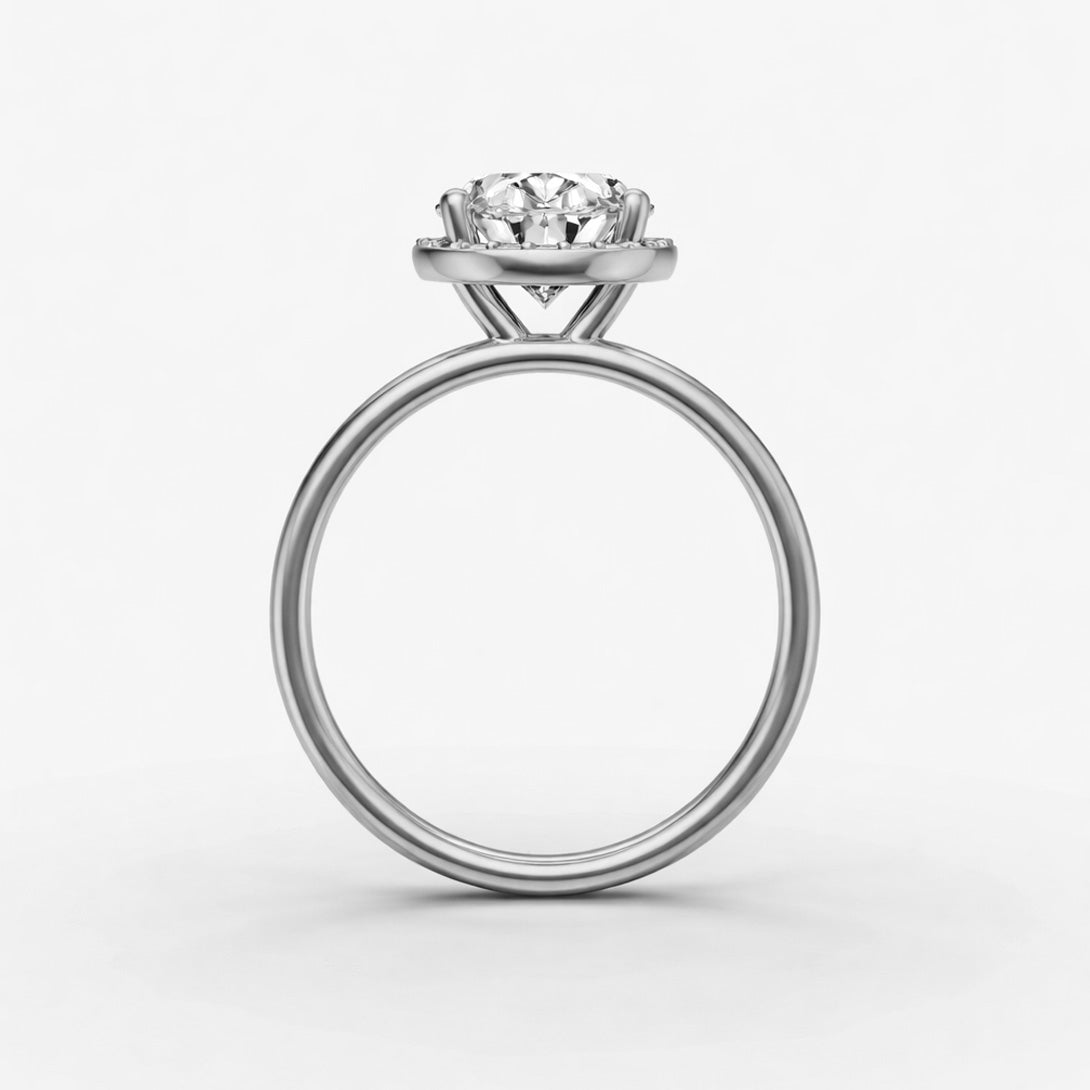 Halo Ring - Oval