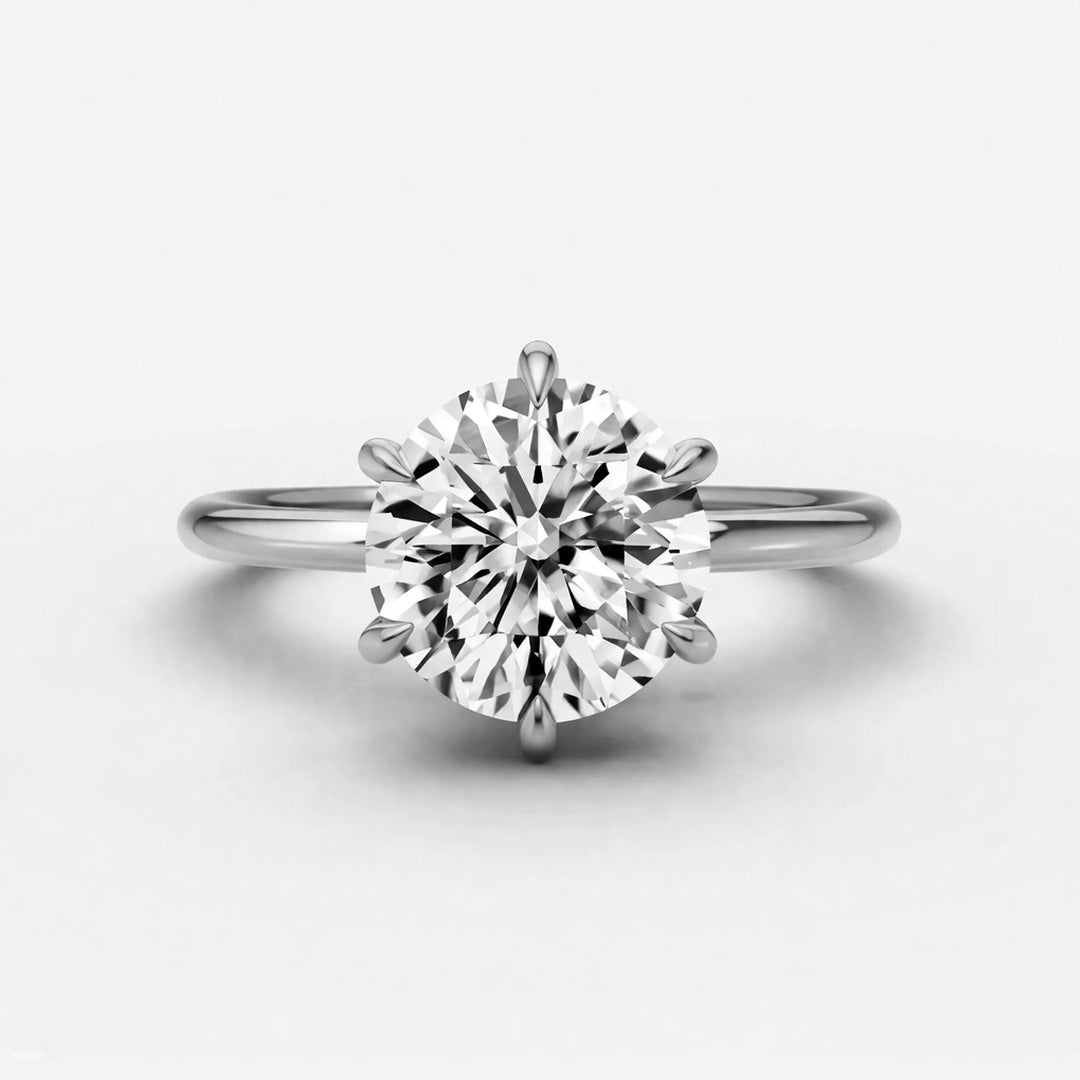 Solitaire Ring - Round