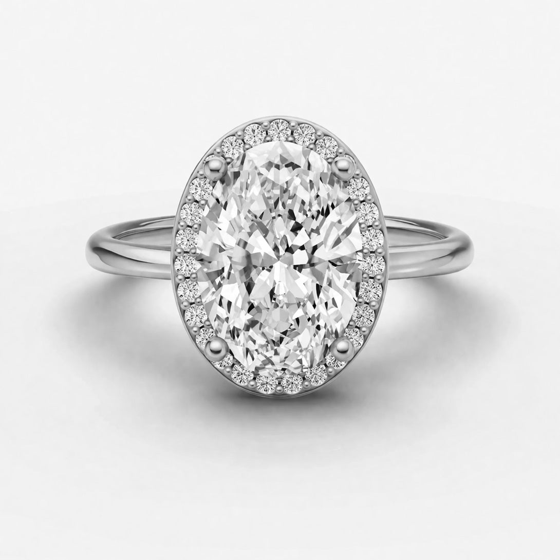 Halo Ring - Oval