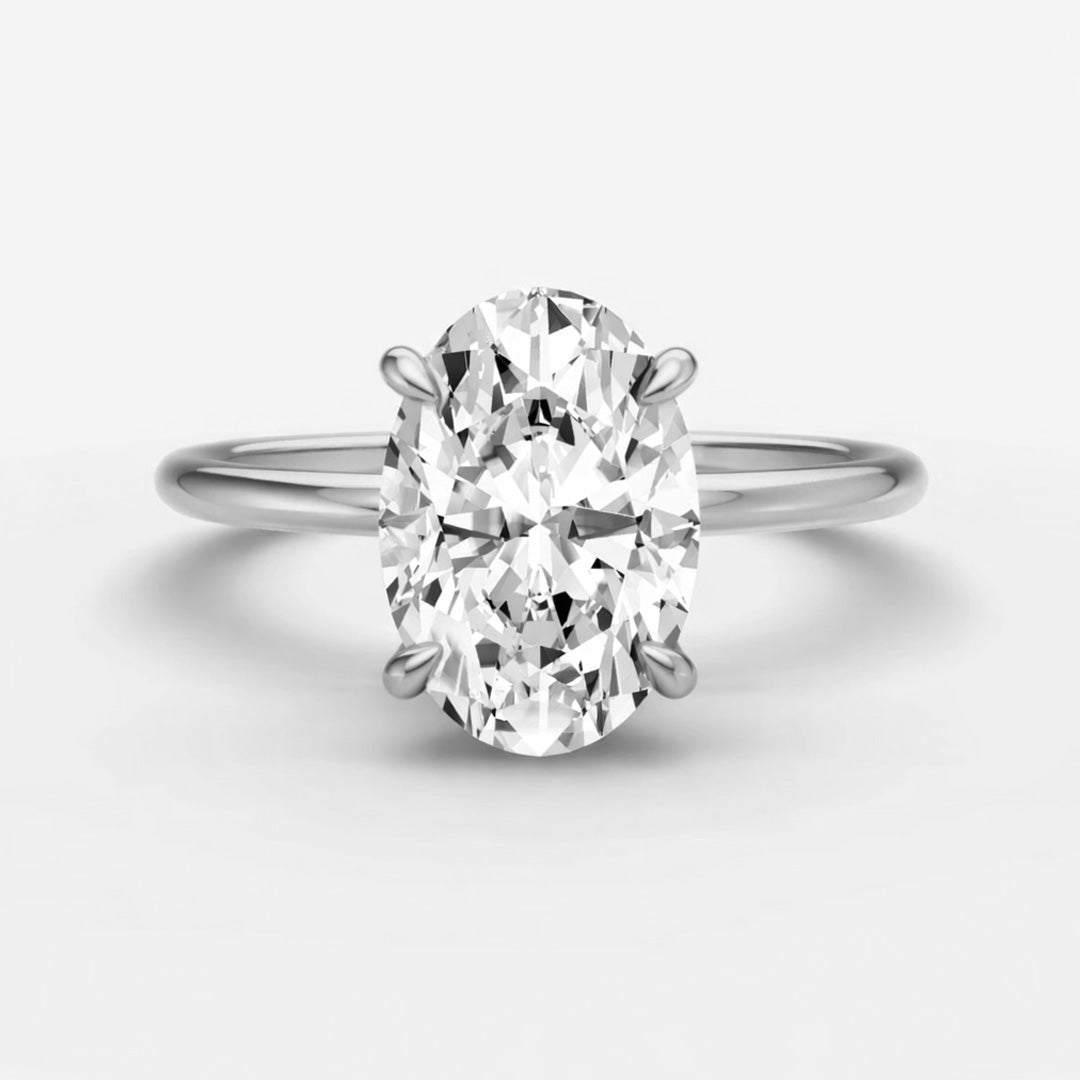 Solitaire Ring - Oval