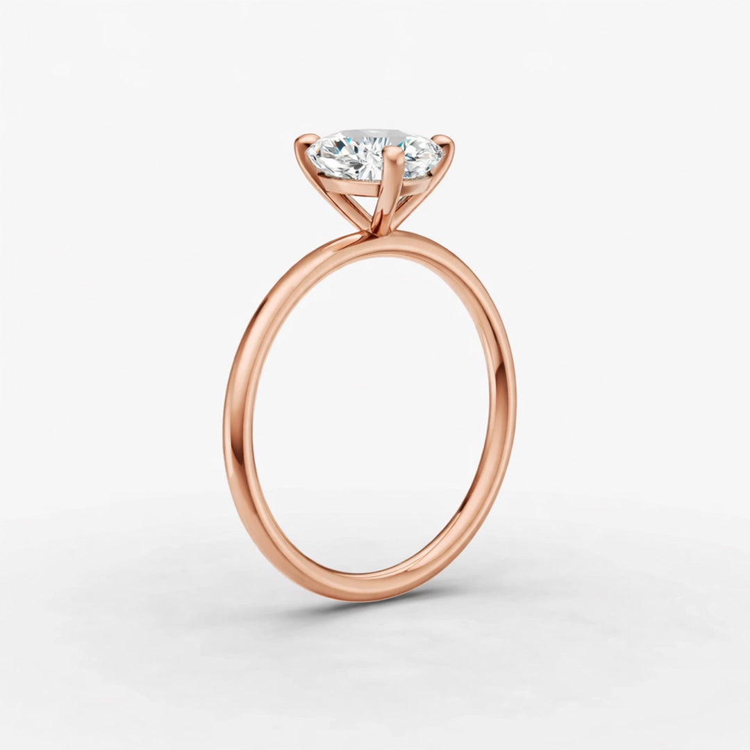 Solitaire Ring - Pear
