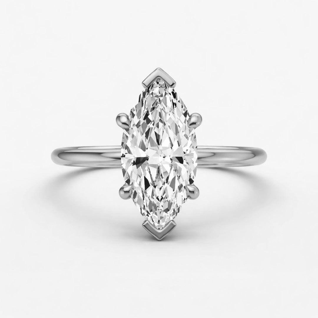 Solitaire Ring - Marquise