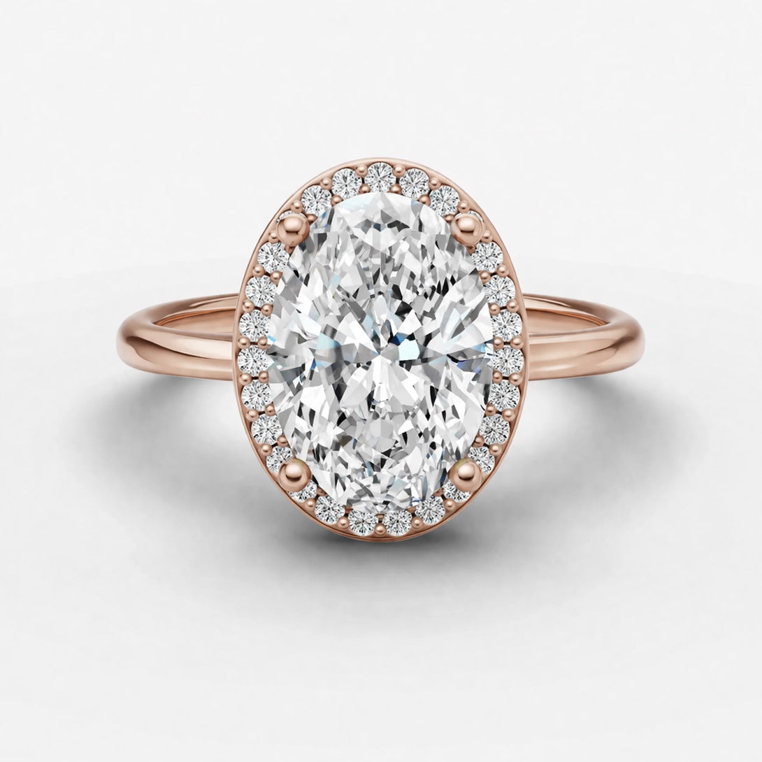 Halo Ring - Oval