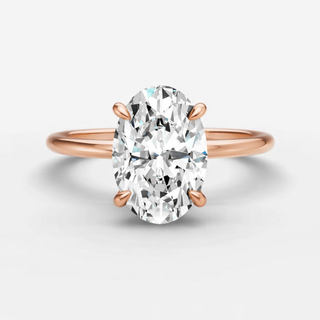 Solitaire Ring - Oval