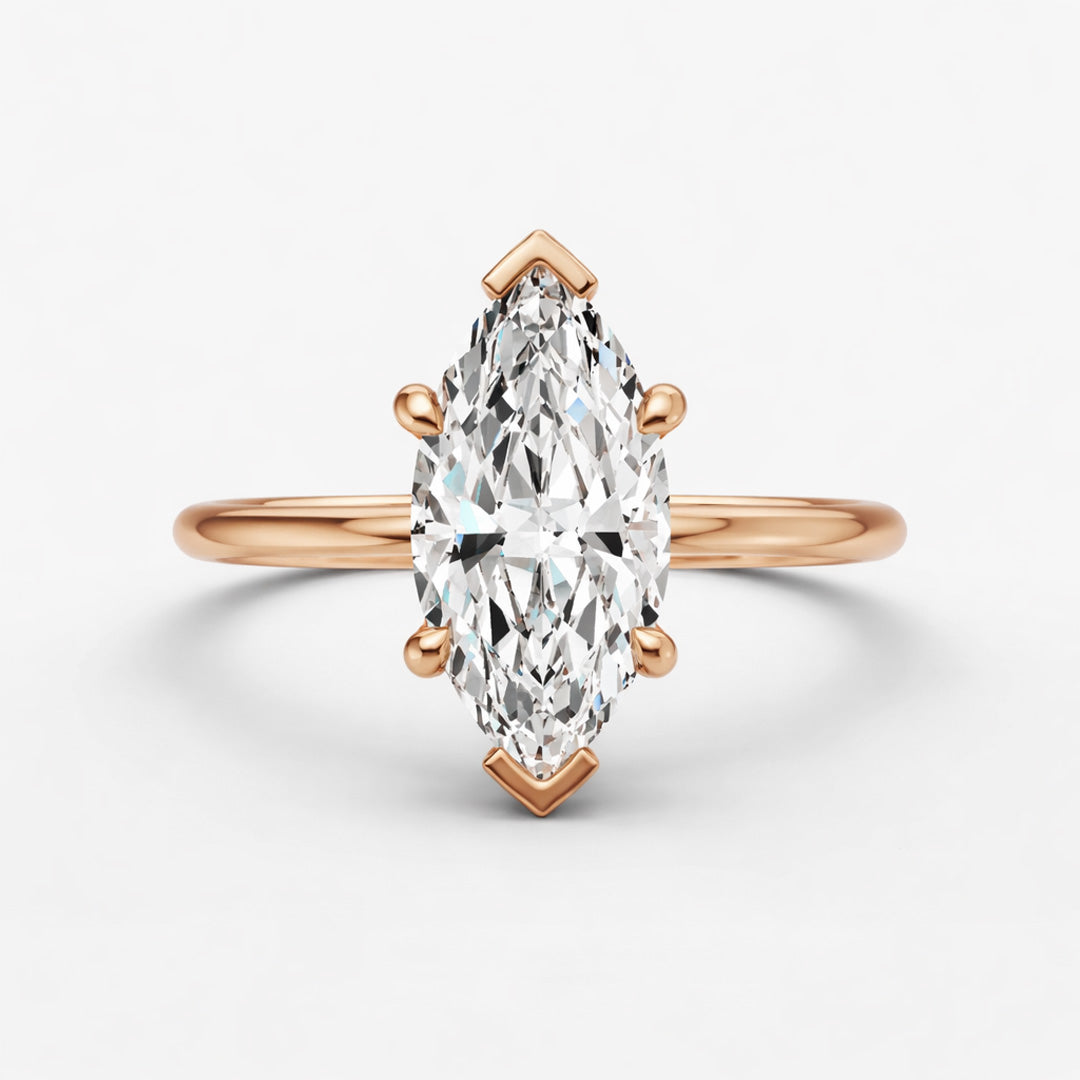 Solitaire Ring - Marquise