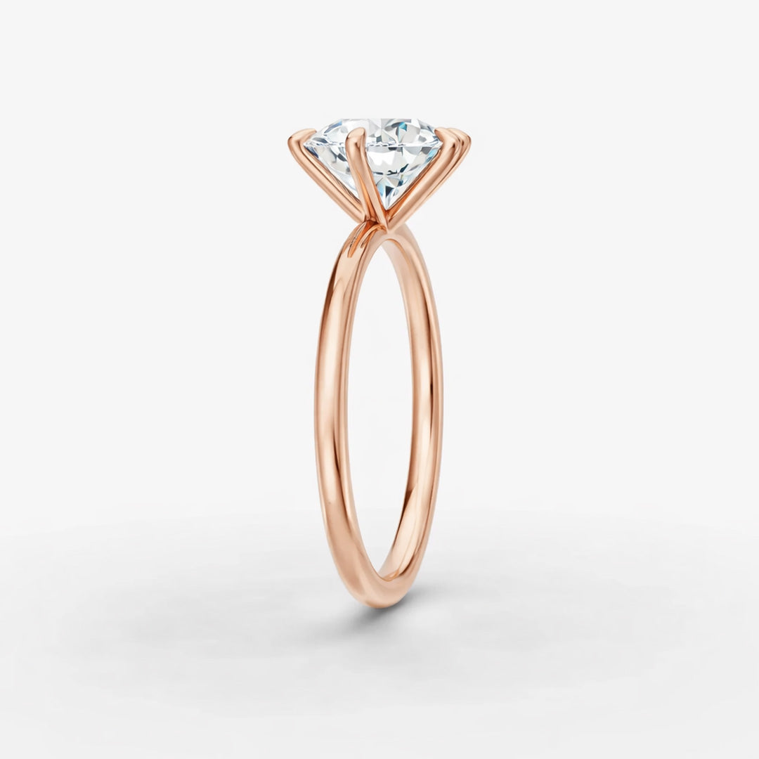Solitaire Ring - Round