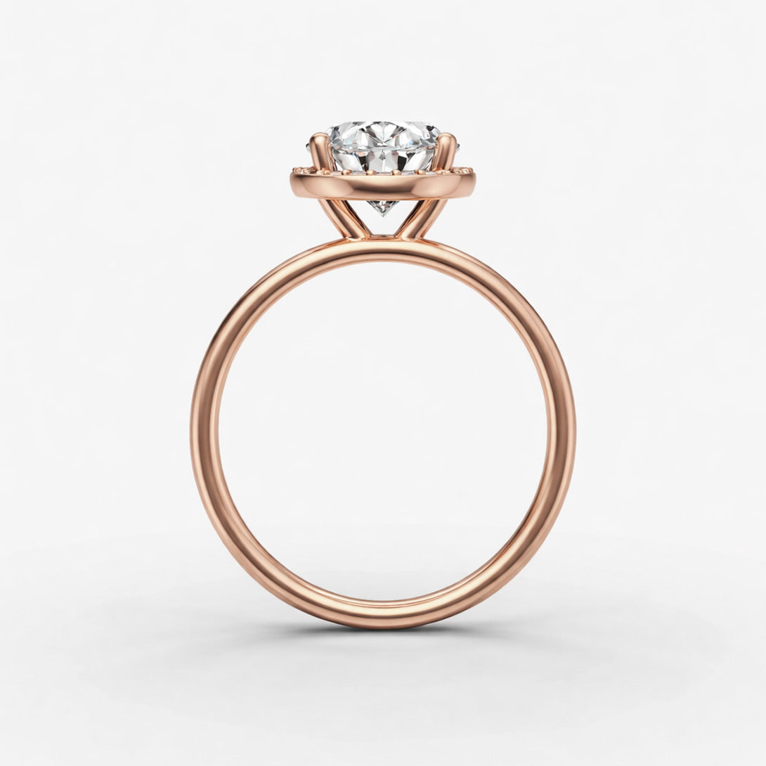 Halo Ring - Oval