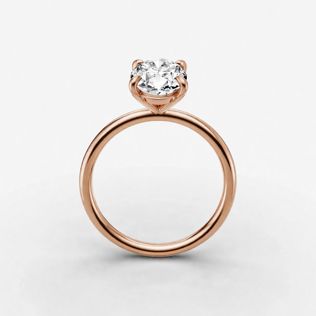 Solitaire Ring - Oval
