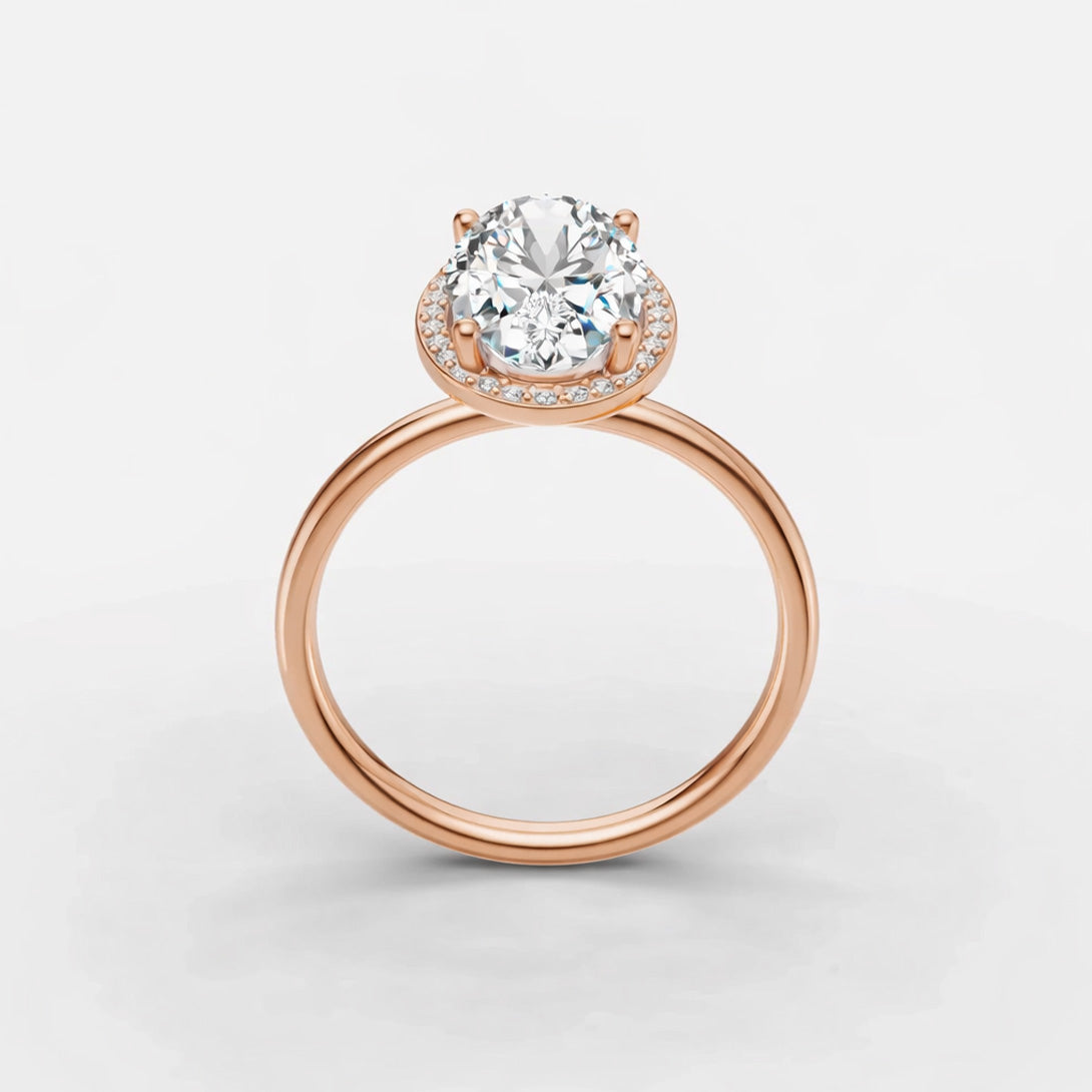 Halo Ring - Oval
