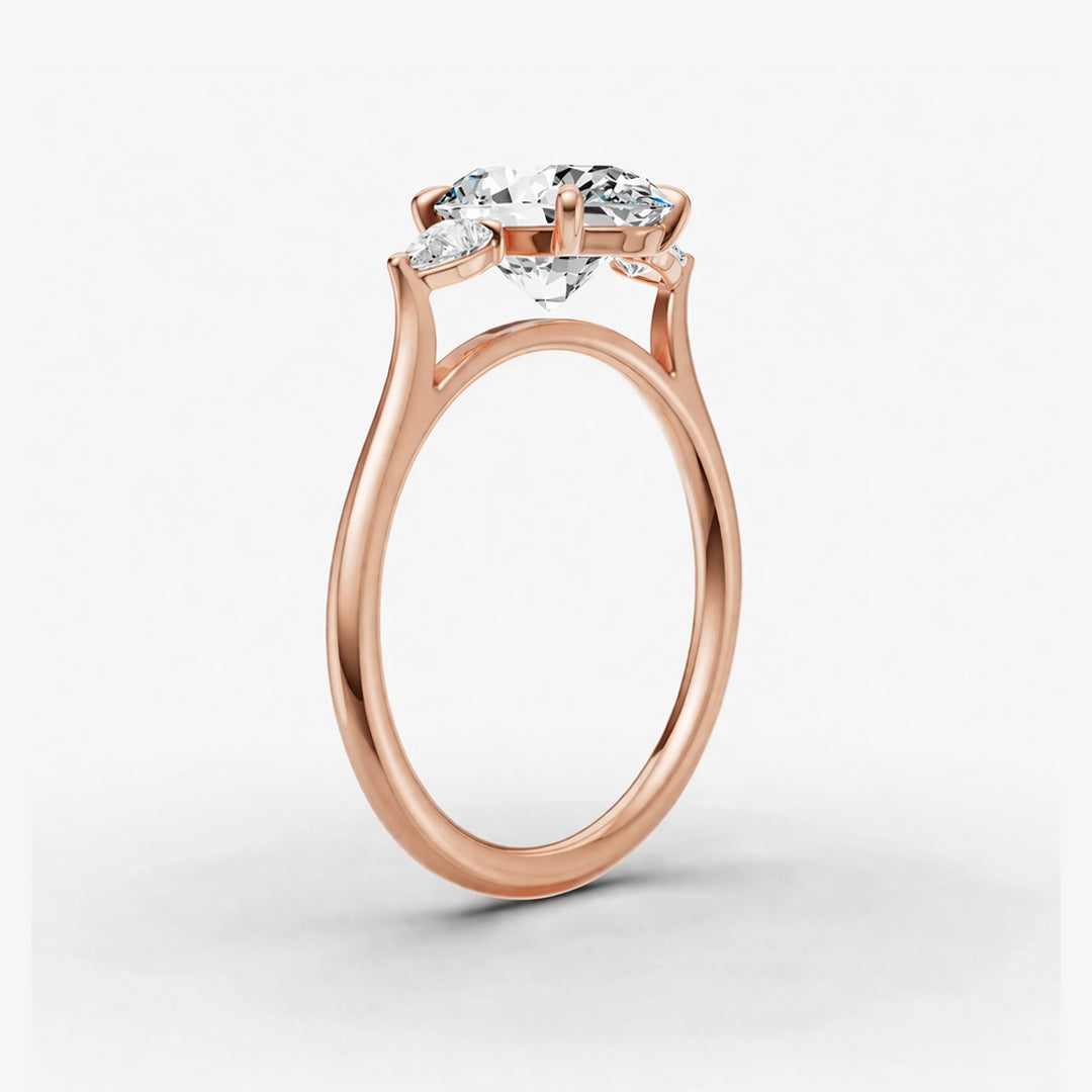 Three Stone Ring - Oval
