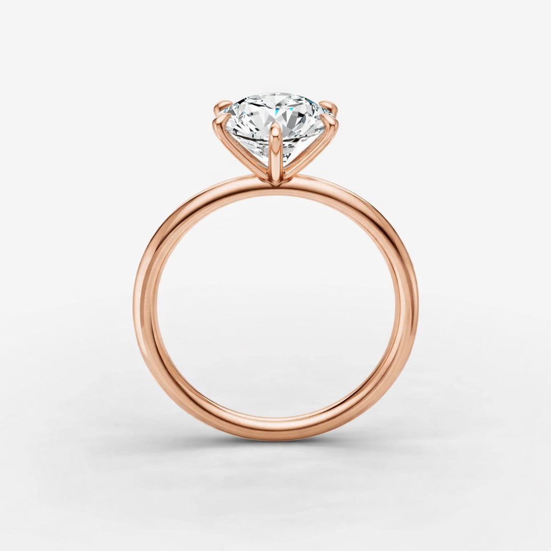 Solitaire Ring - Round
