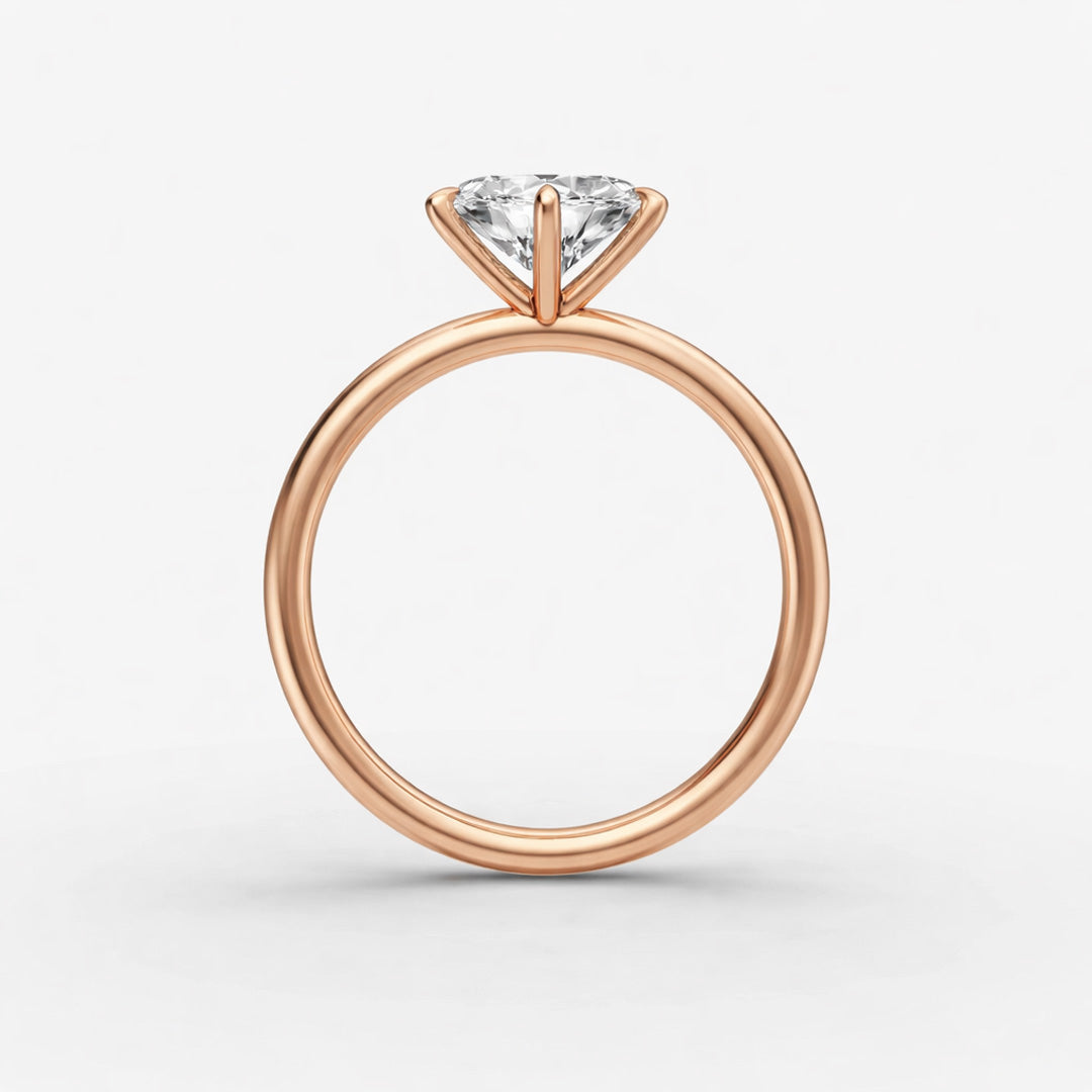 Solitaire Ring - Round