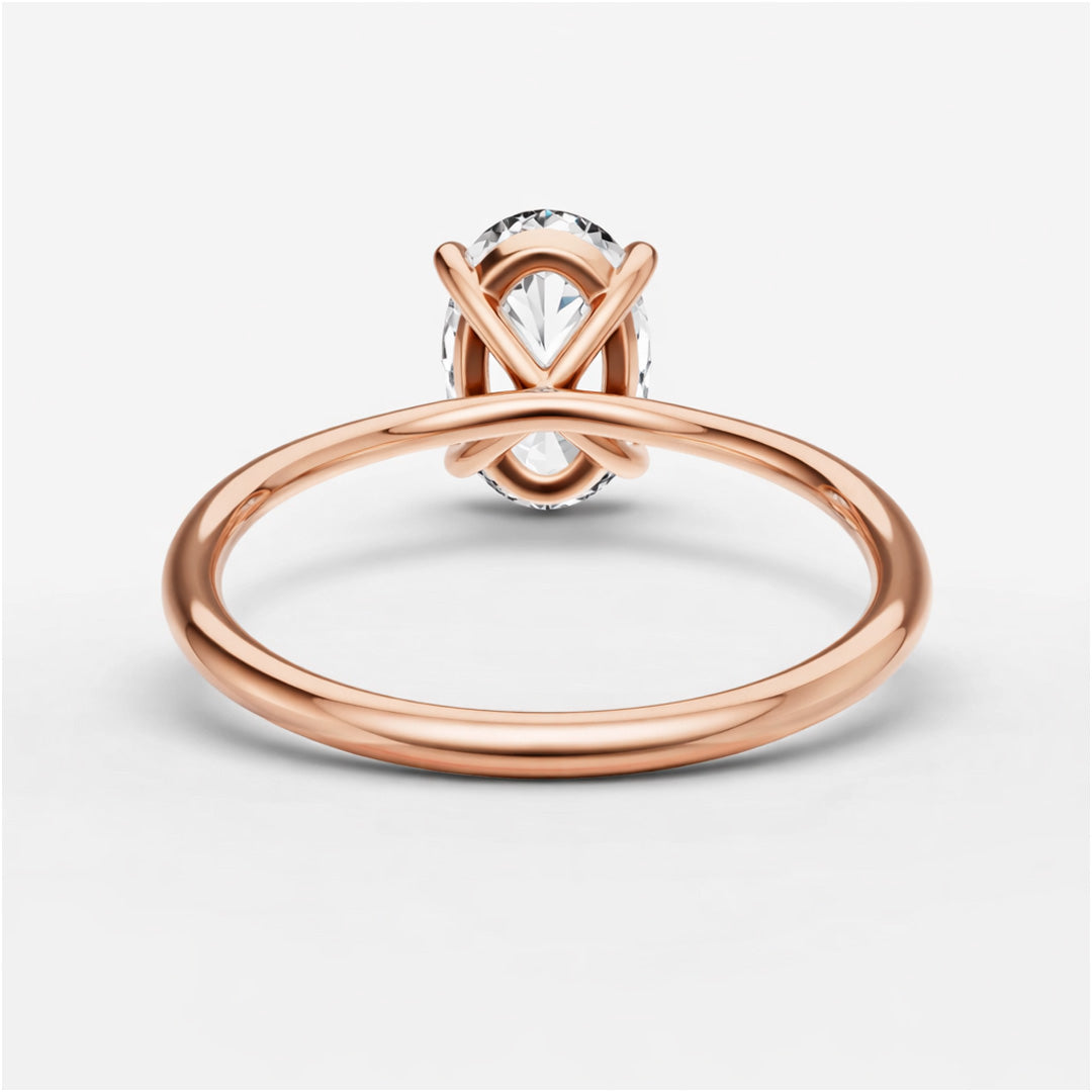 Solitaire Ring - Oval