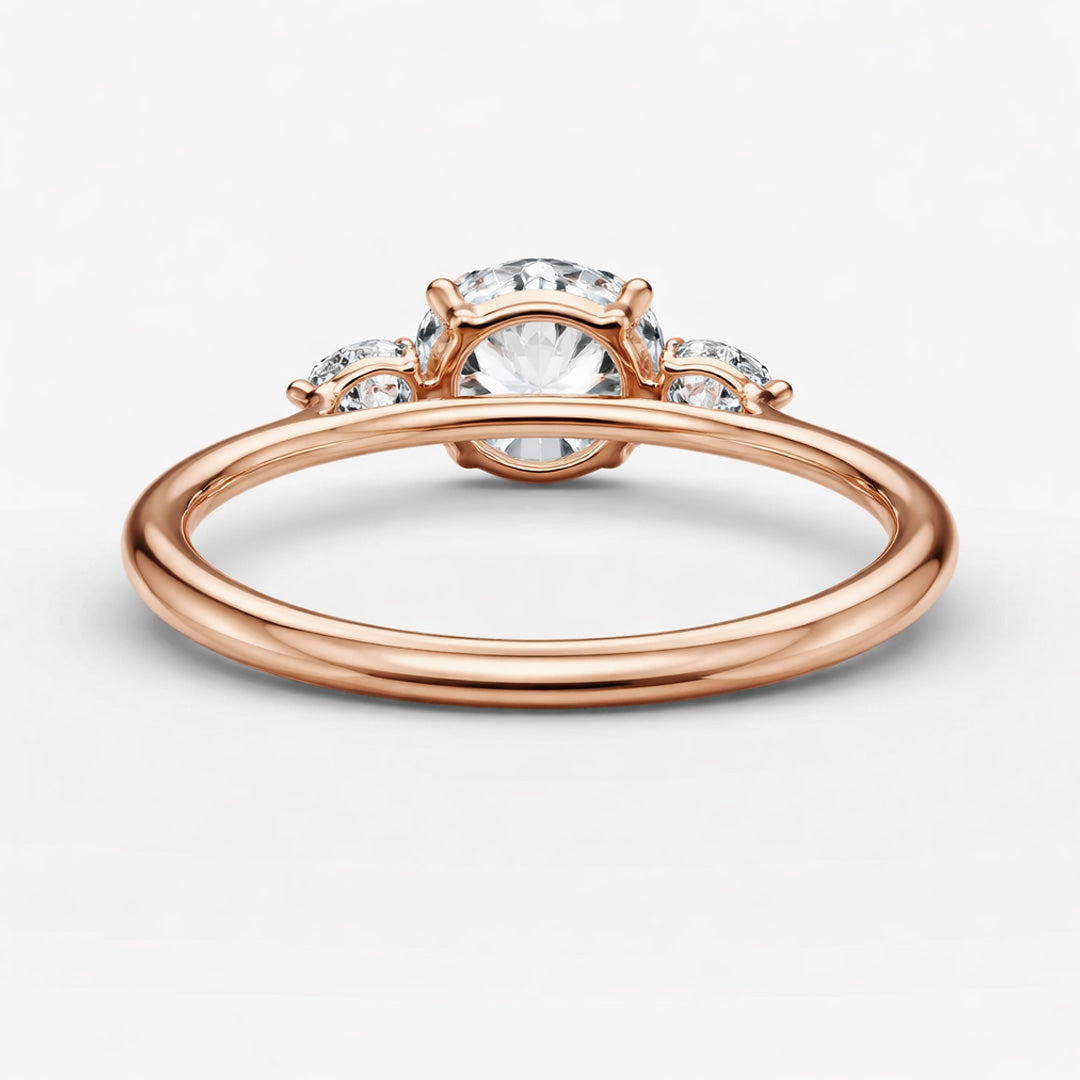 Three Stone Ring - Round