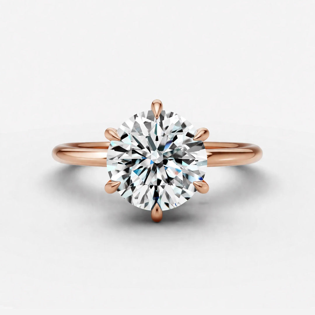 Solitaire Ring - Round