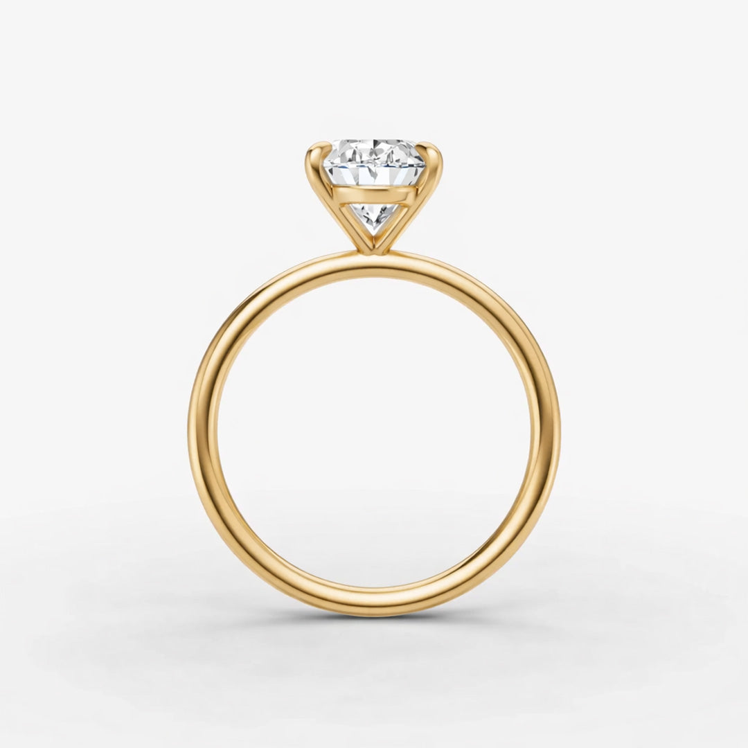 Solitaire Ring - Oval