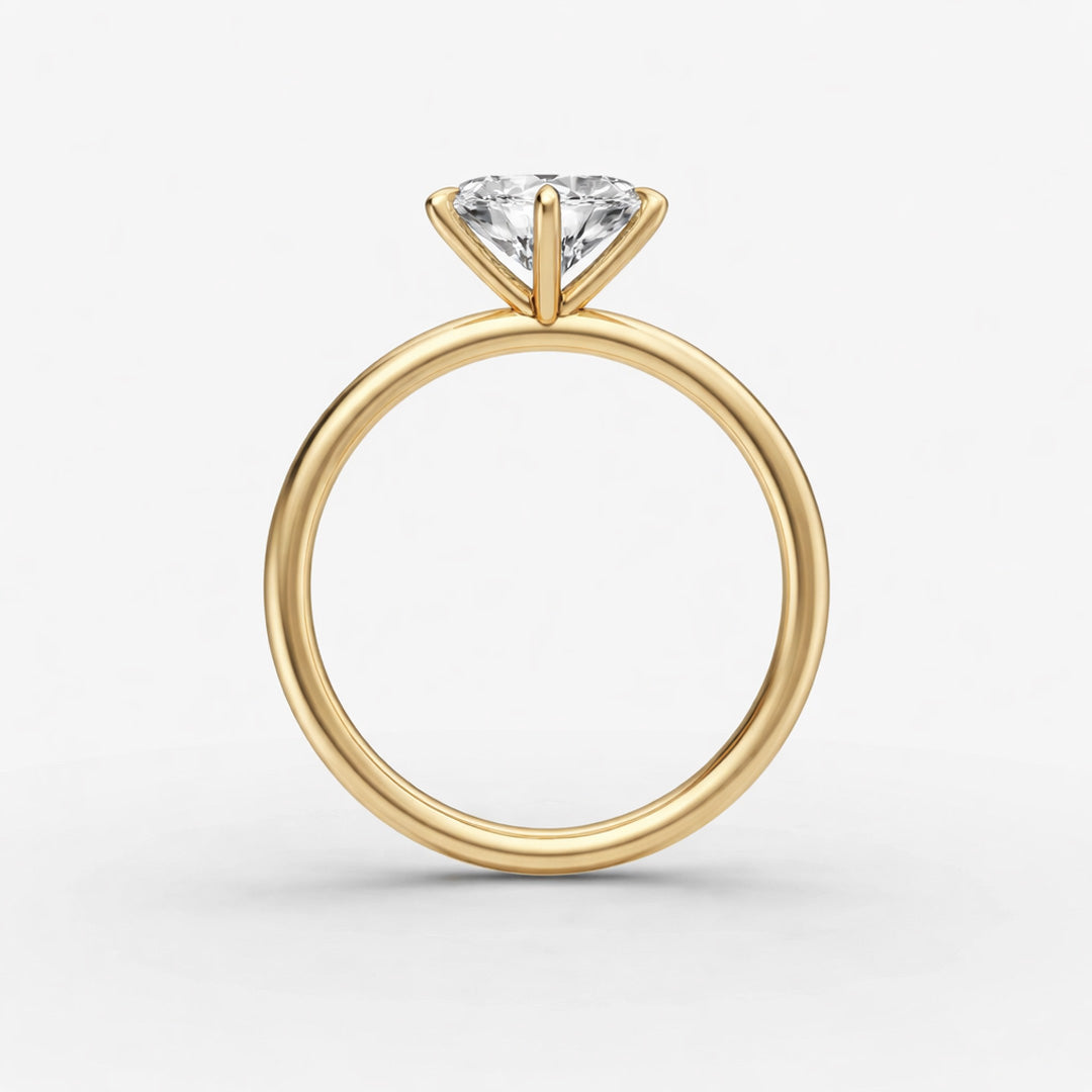 Solitaire Ring - Round