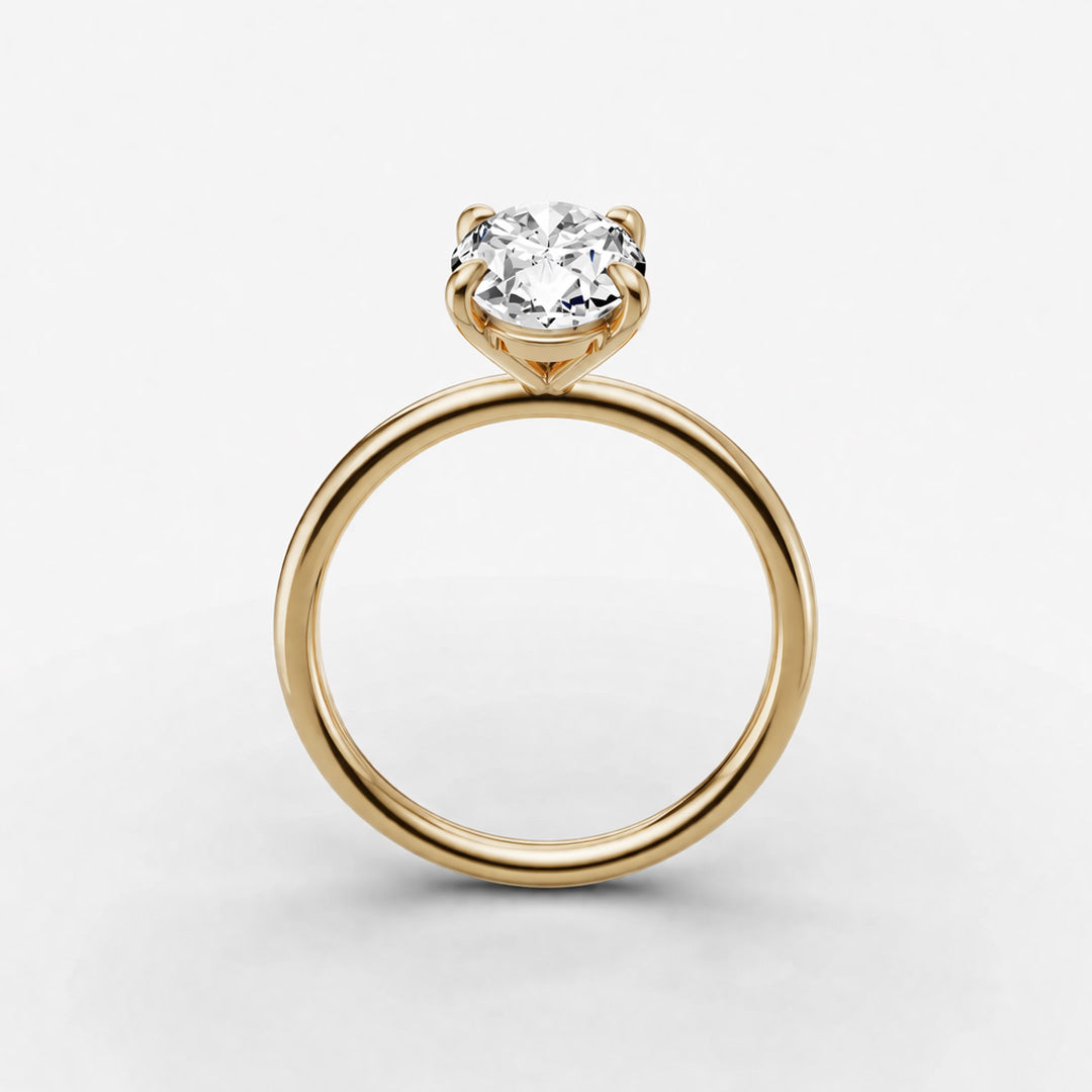 Solitaire Ring - Oval