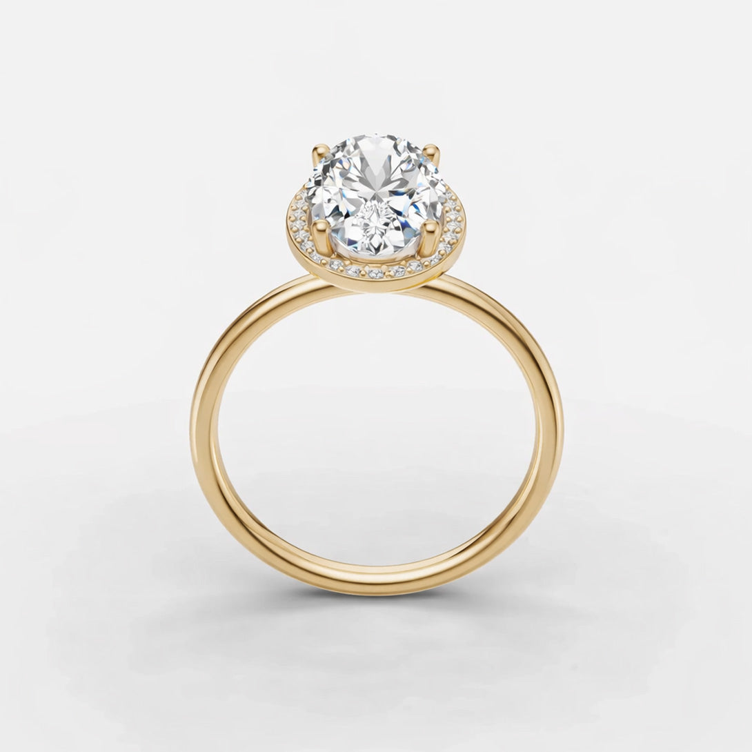 Halo Ring - Oval