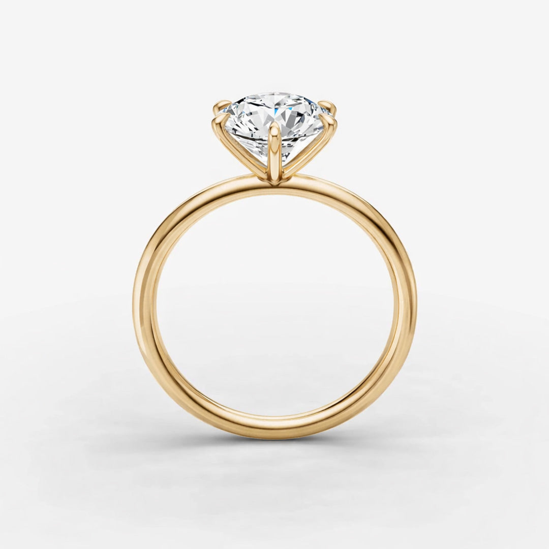 Solitaire Ring - Round