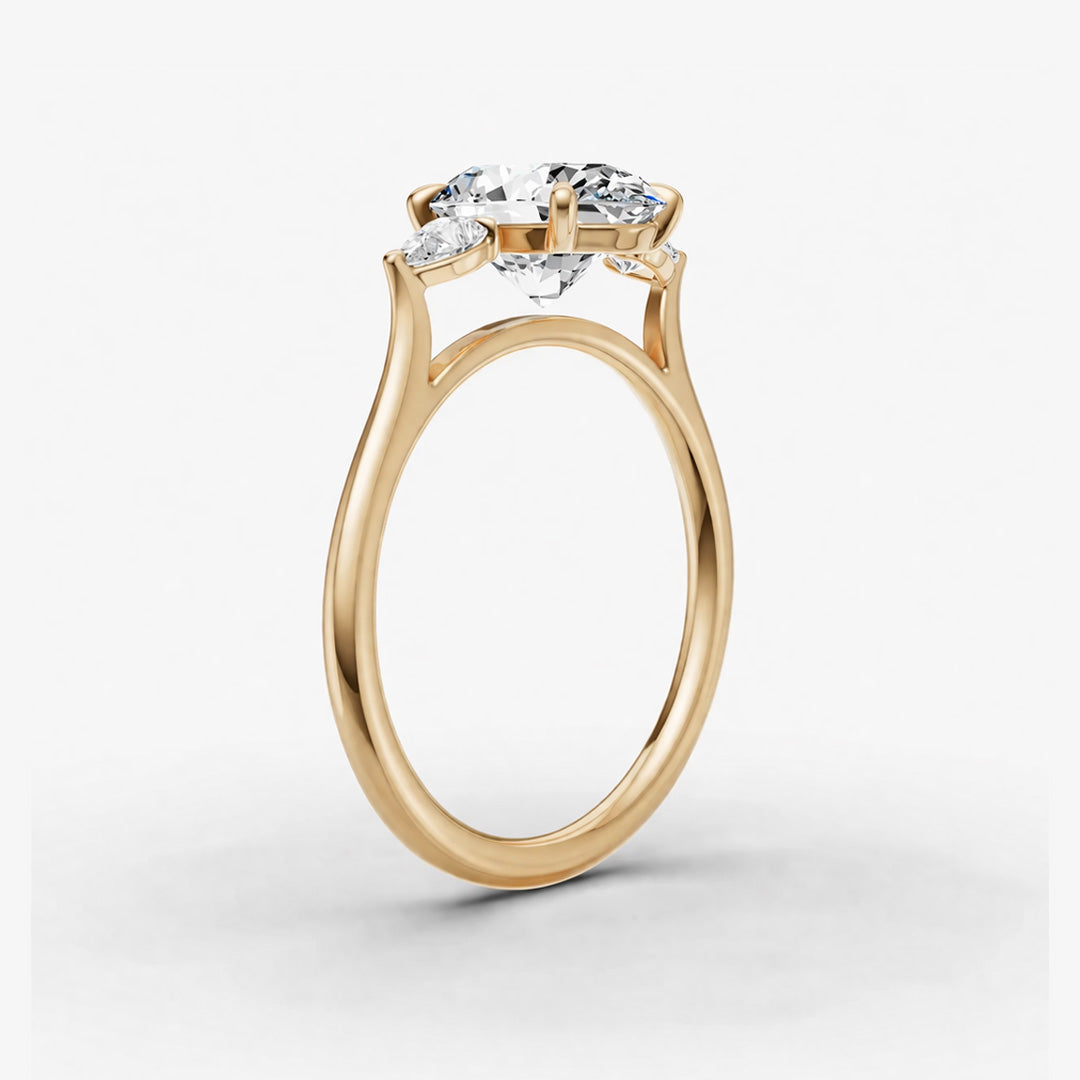 Three Stone Ring - Oval