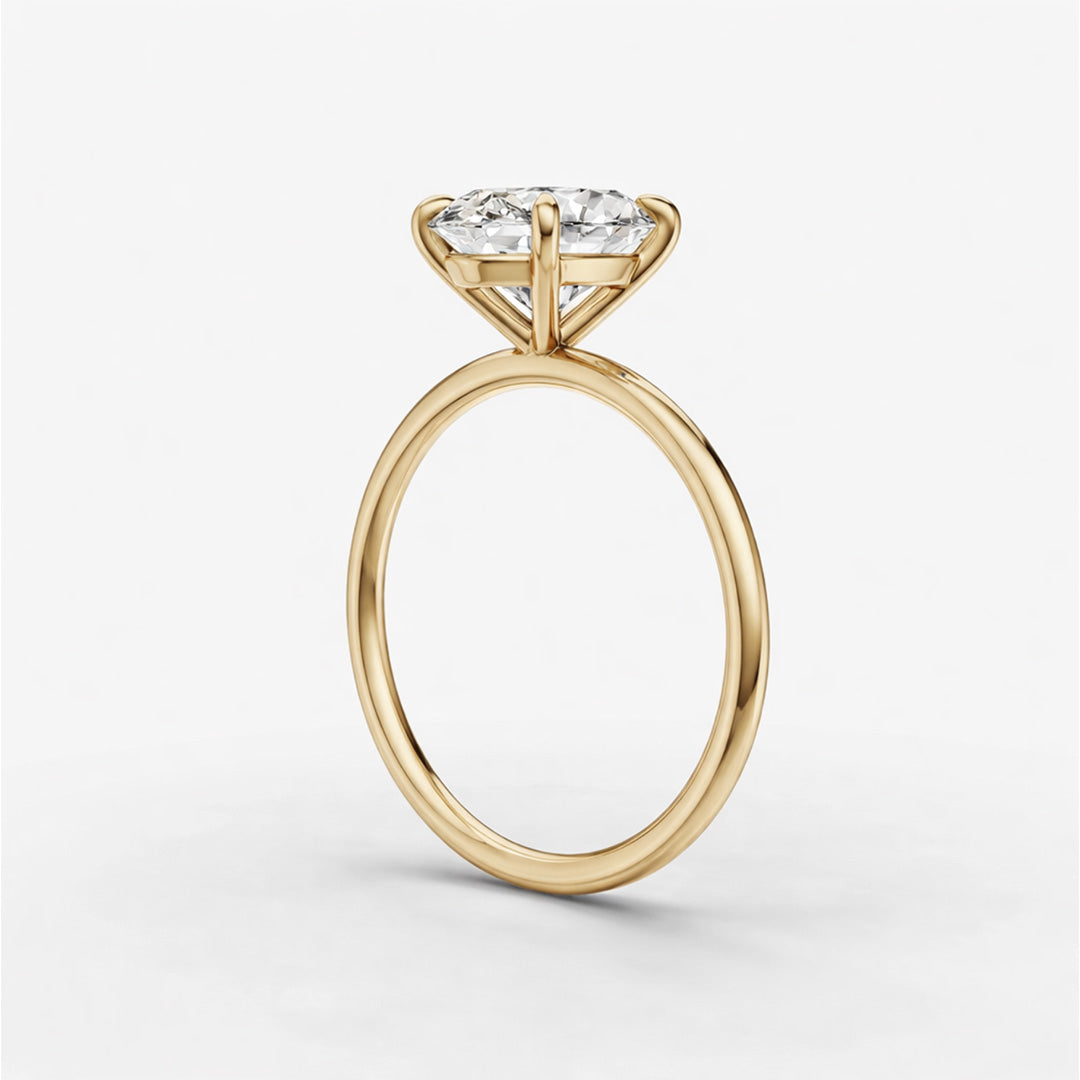 Solitaire Ring - Oval