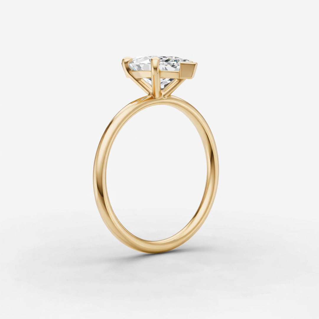 Solitaire Ring - Marquise